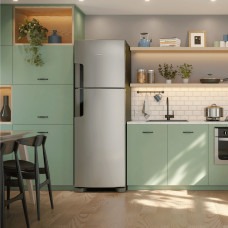 REFRIGERADOR CONSUL 2PT CRM44 386L inox