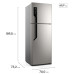 REFRIGERADOR ELECTROLUX TF71S 480L - INOX
