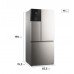 Geladeira Electrolux Multidoor Efficient Com Autosense e Inverter 590L Inox Look (IM8S)
