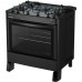 Fogão Esmaltec 5 Bocas Ágata Automático Mesa de Vidro Tripla Chama - Preto - Bivolt