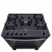 Fogão Atlas Agile Up Glass 5 Bocas Preto - Bivolt