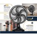 Ventilador de Mesa 40cm Britânia Ventus Turbo 400 6 Pás 3 Velocidades Preto
