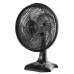 Ventilador de Mesa 40cm Britânia Ventus Turbo 400 6 Pás 3 Velocidades Preto
