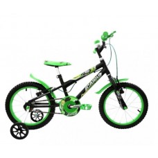 Bicicleta Infantil Masculina Aro 16 - Preto / Verde - Cairu