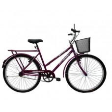 Bicicleta Feminina Aro 26 Genova Cairu Violeta