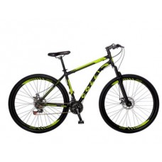 BICICLETA COLLI ATHENA A.29 21M SHIMANO AMARELO NEON 455.73