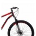 BICICLETA COLLI ATHENA A.29 21M F.DISCO PRETO FOSCO/VERMELHO