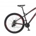 Bicicleta Colli Bike Toro Aro 29 com 21 Marchas e Freio a Disco - Preto e Vermelho