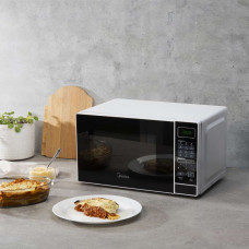 Micro-ondas Midea 20L - Branco e Preto