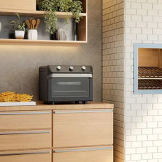 Fritadeira elétrica sem óleo Fryer Air Forno Mueller 35 Litros preto fosco MFB35G