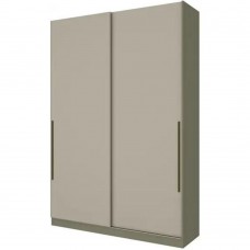 Guarda-Roupa 2 Portas de Correr Henn M236-35, Duna e Cristal