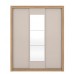 Guarda-Roupa com Espelho Vero 3 PT 2 GV Amendola Off White