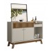 BUFFET LINEA LUCCA 2PT - FREIJO/OFF WHITE