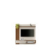 PAINEL HOME LIENA ALVORADA - FREIJO/OFF WHITE