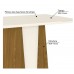 Conjunto de Mesa Orus com 4 Cadeiras Isa Nature Off White HENN