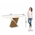 Mesa de Jantar Solus c/ 6 Cadeiras Maris - Nature/Off White  Henn