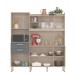 KIT COZINHA DEMOBILE 6 PORTAS 2 GAVETAS SELECT