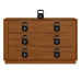 COMODA DEMOBILE GIARDINO 6G - NOGUEIRA/TOUCHE