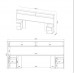 Cabeceira Casal com Criado-mudo Demóbile - Demartêz Atria