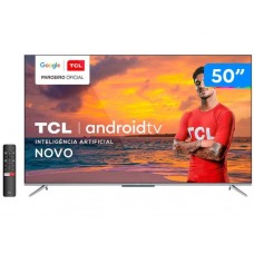 Smart TV 4K UHD LED 50 TCL 50P715 Android Wi-Fi - Bluetooth 3 HDMI 2 USB