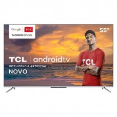 Smart TV Semp 55' TCL LED 4k Android Comando de Voz 55p715