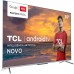 Smart TV Semp 55' TCL LED 4k Android Comando de Voz 55p715