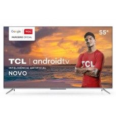 Smart TV Semp 55' TCL LED 4k Android Comando de Voz 55p715