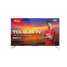 Smart TV 4K QLED 55” TCL C715 Android - Wi-Fi Bluetooth HDR 3 HDMI 2 USB