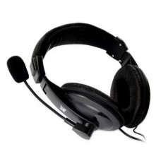 Headset MaxPrint Profissional com Microfone P2 Preto - 6011444