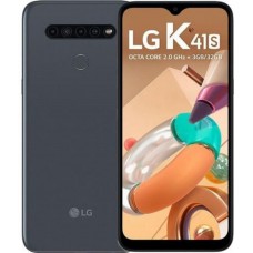 Smartphone LG K41S Titânio 32GB, RAM de 3GB, Tela de 6,55  V- Notch HD+ 20:9, Inteligência Artificial, Câmera Quádrupla e Processador Octa-Core 2.0