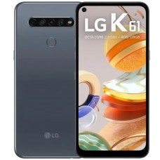 Smartphone LG K61 128GB Titânio 4G Octa-Core - 4GB RAM 6,53 Câm. Quádrupla + Selfie 16MP