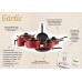 Jogo 7 peças Brinox Garlic vermelho antiaderente pro-flon - panelas, caçarolas, frigideira, fervedor e tapioqueira em aluminio 1,2 mm - Vermelho