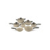 JOGO DE PANELA BRINOX SUPREME 7 PCS - VANILLA